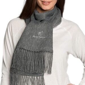 Alpaca Camargo | Gray Alpaca Fringe Scarf